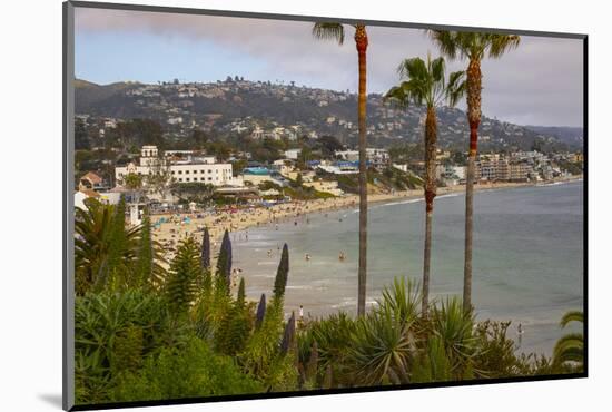 Beach resort town of Newport Beach, California.-Mallorie Ostrowitz-Mounted Photographic Print