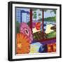 Beach Resort With Sea View-Cindy Wider-Framed Giclee Print