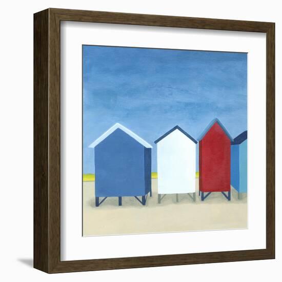 Beach Retreat II-Megan Meagher-Framed Art Print