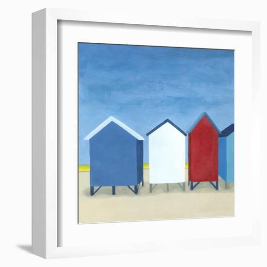 Beach Retreat II-Megan Meagher-Framed Art Print