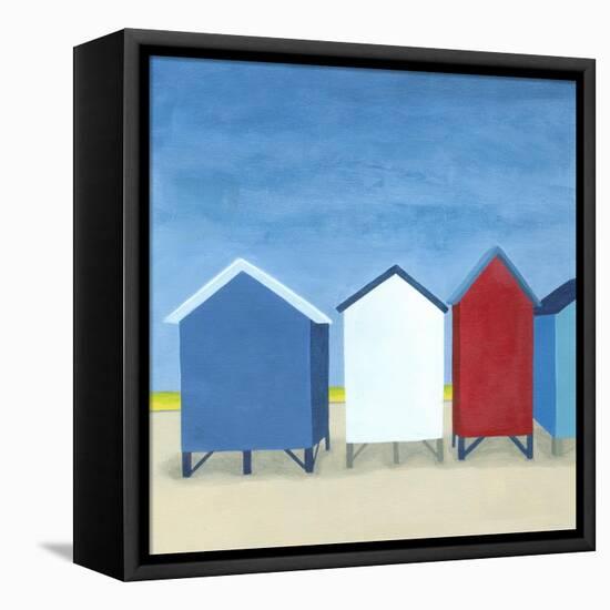 Beach Retreat II-Megan Meagher-Framed Stretched Canvas