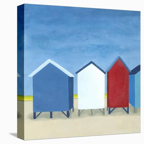 Beach Retreat II-Megan Meagher-Stretched Canvas