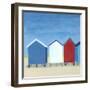 Beach Retreat II-Megan Meagher-Framed Art Print