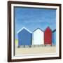 Beach Retreat II-Megan Meagher-Framed Art Print