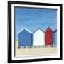 Beach Retreat II-Megan Meagher-Framed Art Print