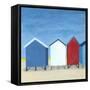 Beach Retreat II-Megan Meagher-Framed Stretched Canvas