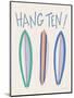 Beach Ride Hang Ten XIII-James Wiens-Mounted Art Print