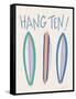 Beach Ride Hang Ten XIII-James Wiens-Framed Stretched Canvas