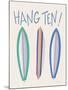 Beach Ride Hang Ten XIII-James Wiens-Mounted Art Print