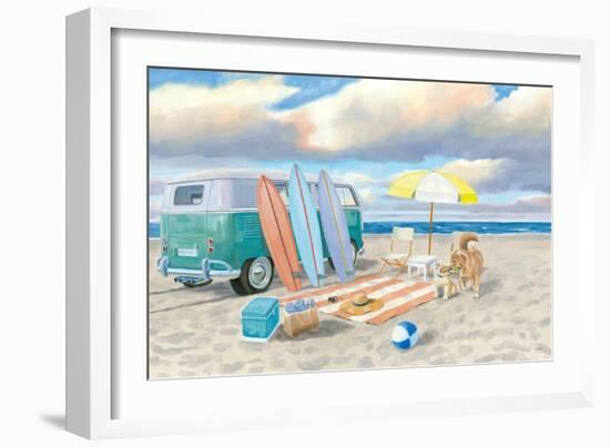 Beach Ride II-James Wiens-Framed Art Print