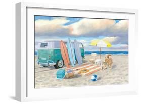 Beach Ride II-James Wiens-Framed Art Print