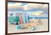 Beach Ride II-James Wiens-Framed Art Print