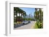 Beach Road and City Skyline, Singapore, Southeast Asia-Frank Fell-Framed Photographic Print