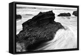 Beach Rocks-PhotoINC-Framed Stretched Canvas