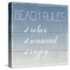 Beach Rules-Sparx Studio-Stretched Canvas