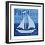 Beach Sail-Lauren Gibbons-Framed Premium Giclee Print