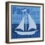 Beach Sail-Lauren Gibbons-Framed Art Print