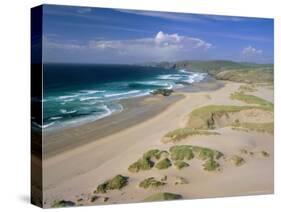 Beach, Sandwood Bay, Highland Region, Scotland, UK, Europe-Duncan Maxwell-Stretched Canvas