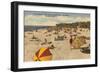 Beach, Sarasota, Florida-null-Framed Art Print