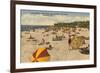 Beach, Sarasota, Florida-null-Framed Premium Giclee Print
