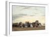 Beach Scene, 1865-Eugene Louis Boudin-Framed Giclee Print