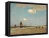 Beach Scene, 1887-Hendrik Johannes Weissenbruch-Framed Stretched Canvas