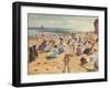 Beach Scene, 1909-William Samuel Horton-Framed Giclee Print