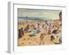 Beach Scene, 1909-William Samuel Horton-Framed Giclee Print