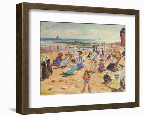 Beach Scene, 1909-William Samuel Horton-Framed Giclee Print