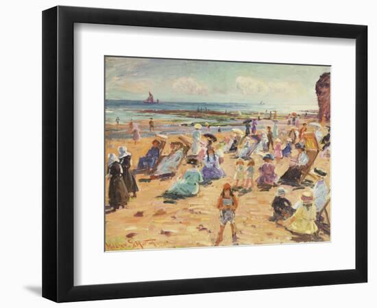 Beach Scene, 1909-William Samuel Horton-Framed Giclee Print