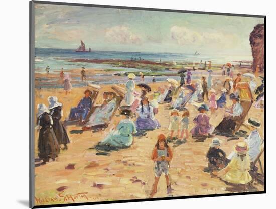 Beach Scene, 1909-William Samuel Horton-Mounted Giclee Print