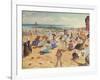 Beach Scene, 1909-William Samuel Horton-Framed Giclee Print