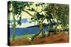 Beach Scene 2-Paul Gauguin-Stretched Canvas