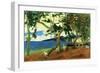 Beach Scene 2-Paul Gauguin-Framed Art Print