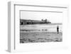 Beach Scene Along Texas Coast, Ca. 1905-null-Framed Photographic Print