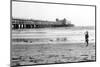 Beach Scene Along Texas Coast, Ca. 1905-null-Mounted Photographic Print