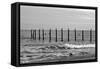 Beach Scene at Outer Banks-Martina Bleichner-Framed Stretched Canvas