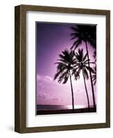 Beach Scene at Sunset-Bill Bachmann-Framed Photographic Print