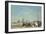 Beach Scene at Trouville, 1863-Eugene Boudin-Framed Art Print