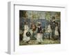 Beach Scene, Boston-Maurice Brazil Prendergast-Framed Giclee Print