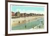 Beach Scene, Cape May, New Jersey-null-Framed Premium Giclee Print