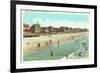 Beach Scene, Cape May, New Jersey-null-Framed Premium Giclee Print