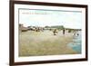 Beach Scene, Cape May, New Jersey-null-Framed Premium Giclee Print