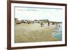 Beach Scene, Cape May, New Jersey-null-Framed Premium Giclee Print