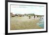 Beach Scene, Cape May, New Jersey-null-Framed Premium Giclee Print