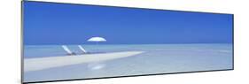 Beach Scene, Digufinolhu, Maldives-null-Mounted Photographic Print