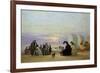 Beach Scene, Evening, 1864-Eugène Boudin-Framed Giclee Print