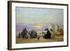 Beach Scene, Evening, 1864-Eugène Boudin-Framed Giclee Print