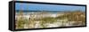 Beach Scene - Florida - United States-Philippe Hugonnard-Framed Stretched Canvas