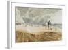 Beach Scene, Hastings-Joshua Cristall-Framed Giclee Print